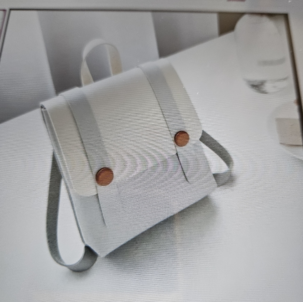 Stylish White Mini Bag